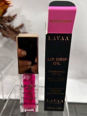 Lavaa Lip Drip Oil Hydrating Lip Oil — Bubblegum